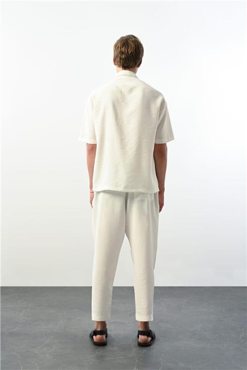 Wholesale Men Ecru Pants