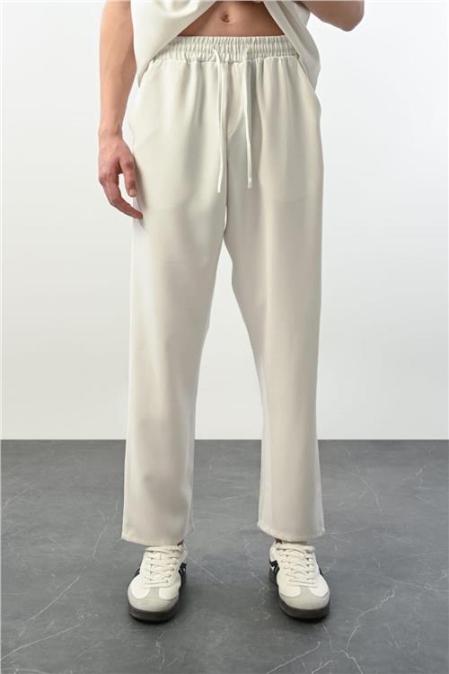 Wholesale Men Ecru Pants
