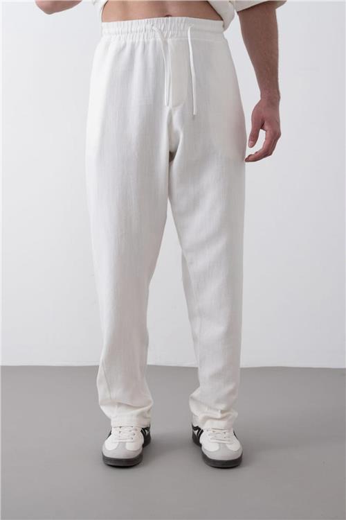 Wholesale Men Ecru Pants