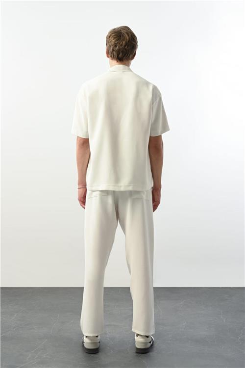 Wholesale Men Ecru Pants