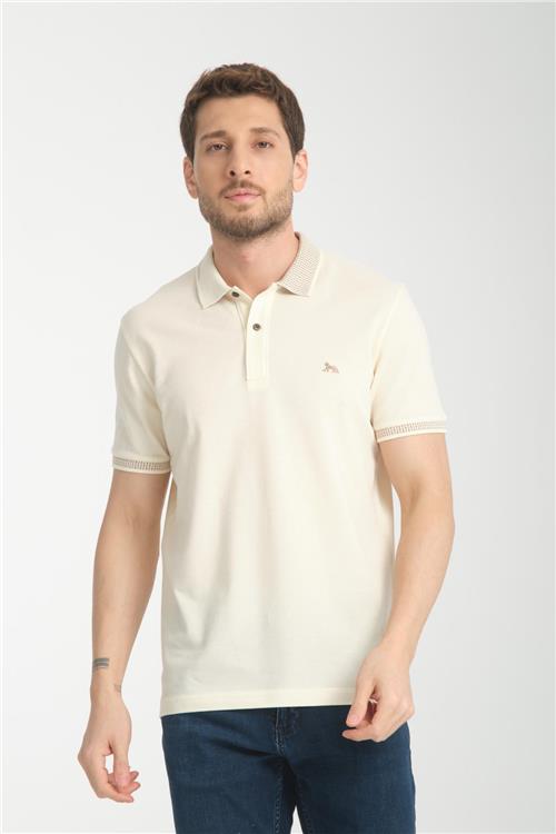 Wholesale Men Ecru T-shirt