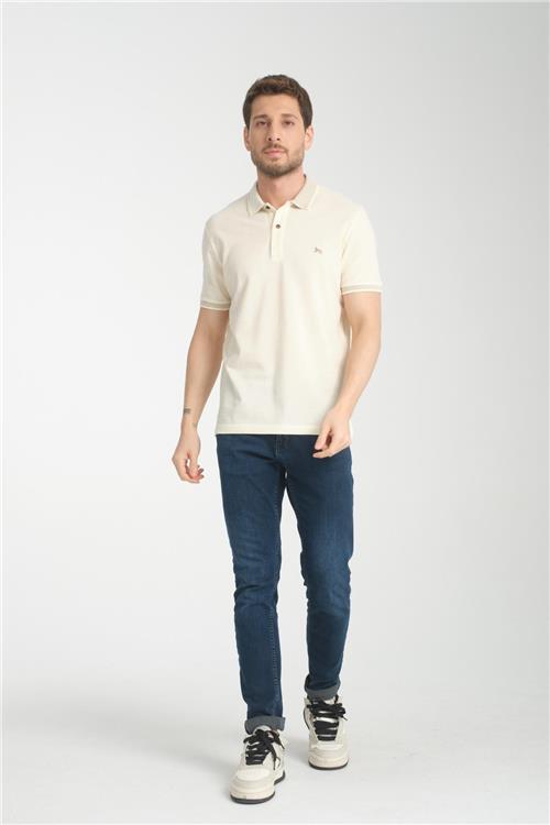 Wholesale Men Ecru T-shirt