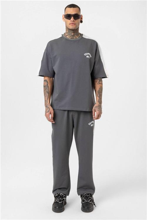 Wholesale Men Gray Tracksuit