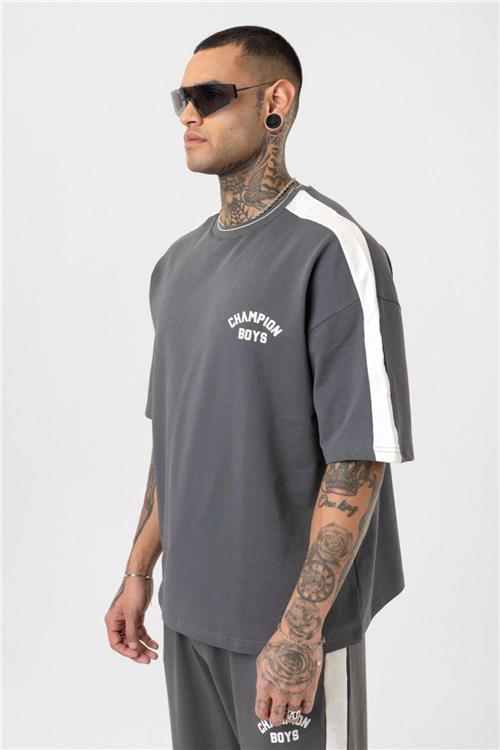 Wholesale Men Gray Tracksuit