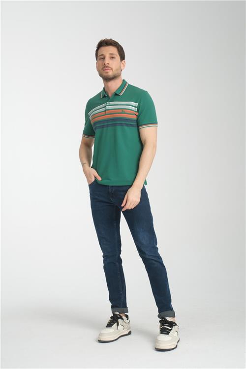 Wholesale Men Green T-shirt