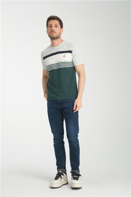 Wholesale Men Green T-shirt