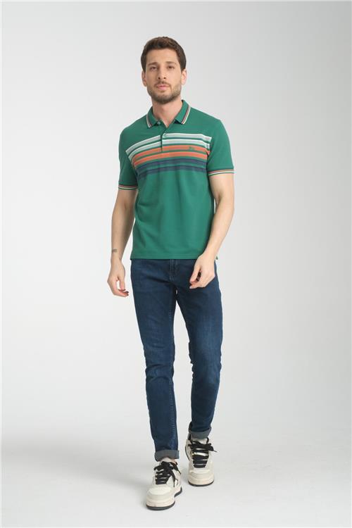 Wholesale Men Green T-shirt