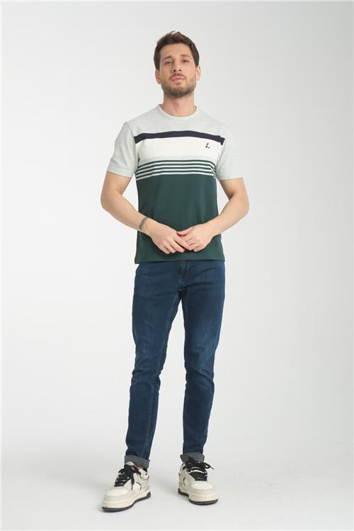 Wholesale Men Green T-shirt