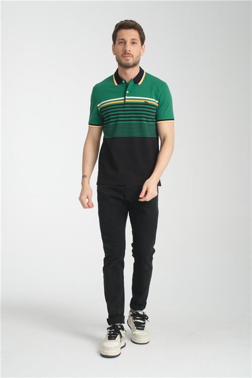 Wholesale Men Green T-shirt