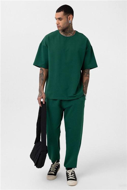 Wholesale Men Green Tracksuit