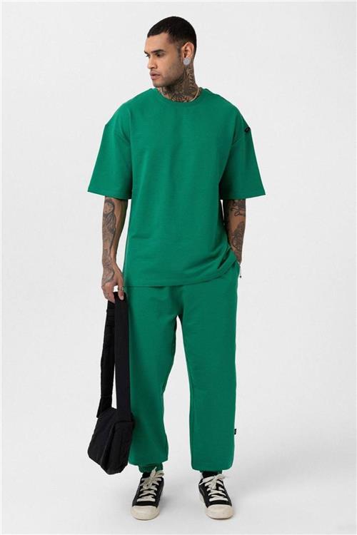 Wholesale Men Green Tracksuit