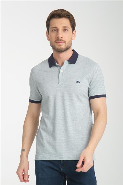 Wholesale Men Ice Blue T-shirt