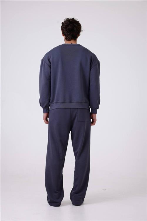 Wholesale Men Indigo Tracksuit Set