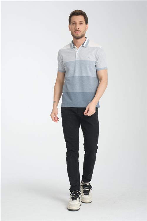 Wholesale Men Light Blue T-shirt