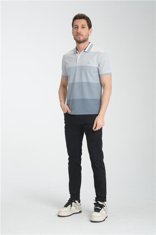 Wholesale Men Light Blue T-shirt