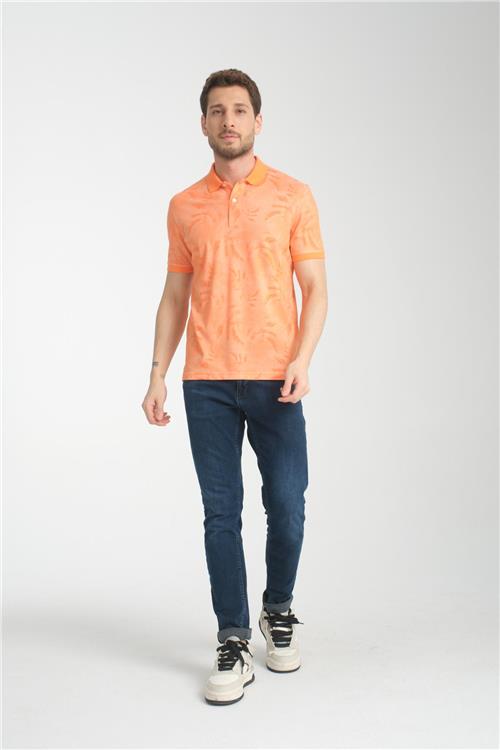 Wholesale Men Light Orange T-shirt