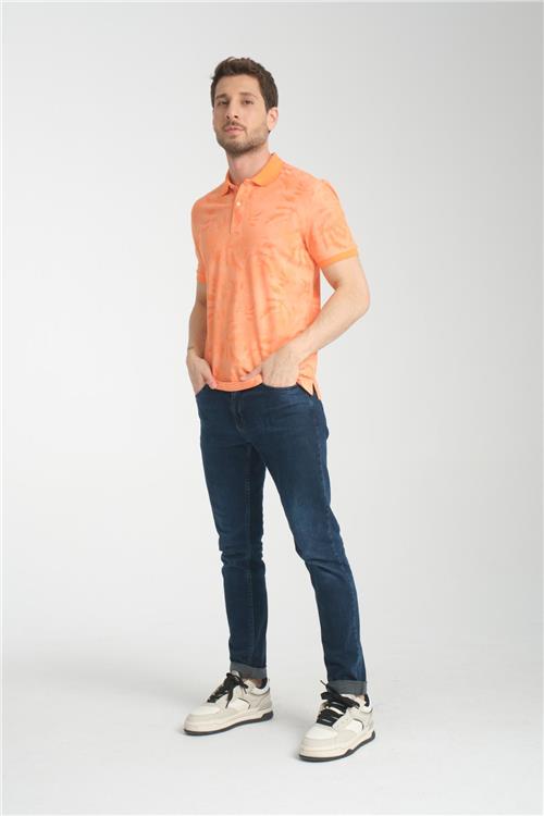 Wholesale Men Light Orange T-shirt