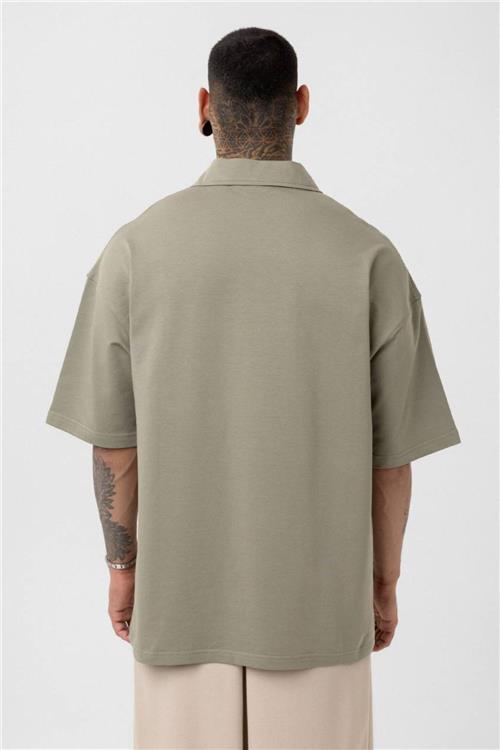 Wholesale Men Matte Mint Oversize T-shirt