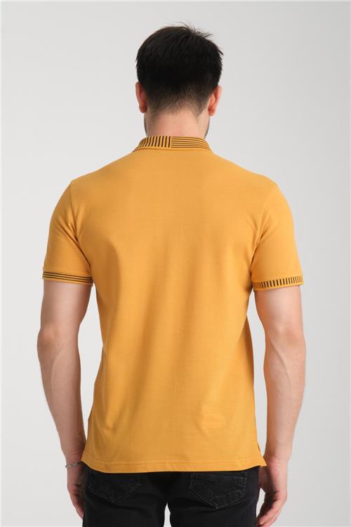 Wholesale Men Mustard T-shirt