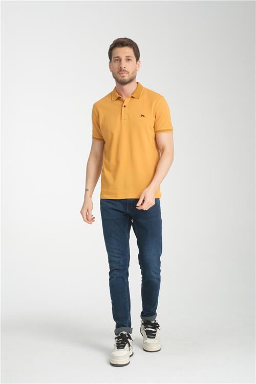 Wholesale Men Mustard T-shirt
