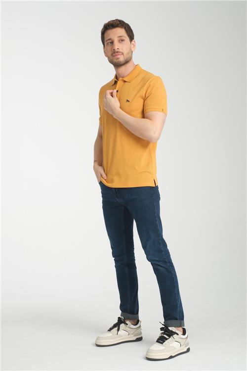 Wholesale Men Mustard T-shirt