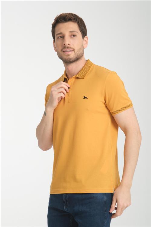 Wholesale Men Mustard T-shirt