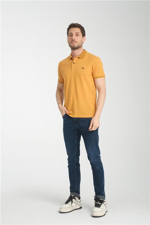 Wholesale Men Mustard T-shirt