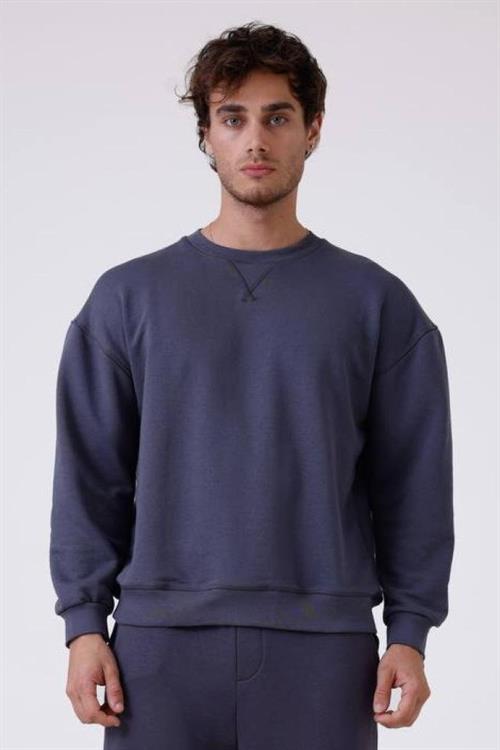Wholesale Men Navy Sweatshirt
