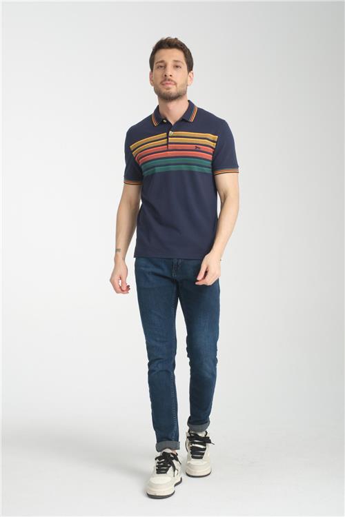 Wholesale Men Navy  T-shirt