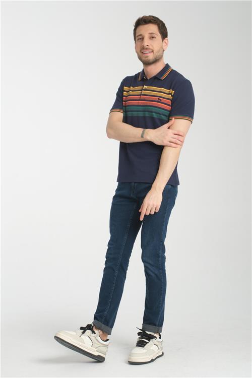 Wholesale Men Navy  T-shirt