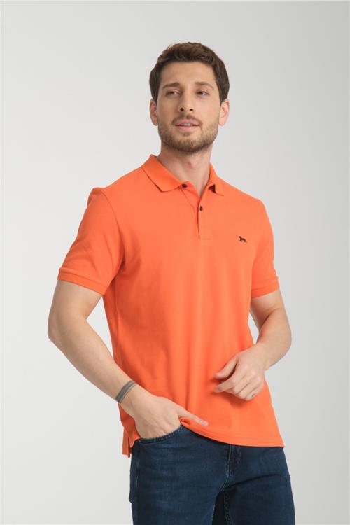 Wholesale Men Orange  T-shirt