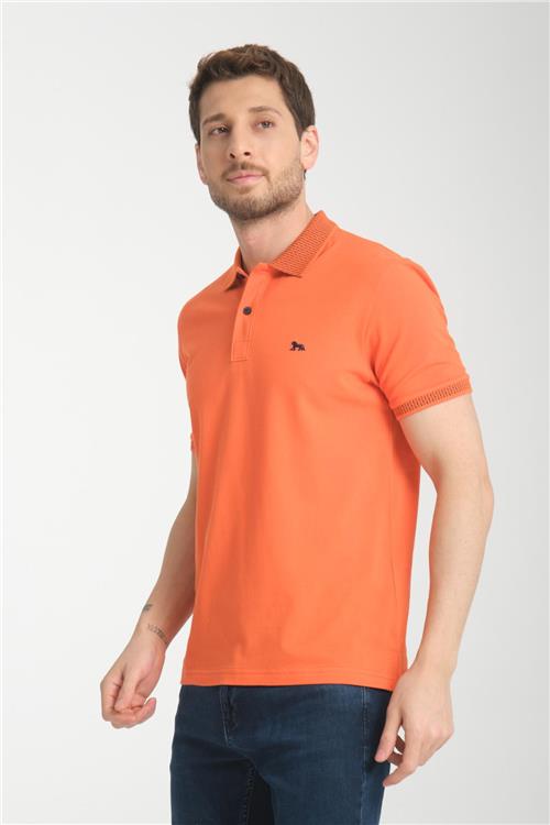 Wholesale Men Orange T-shirt