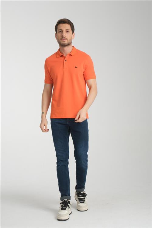 Wholesale Men Orange  T-shirt