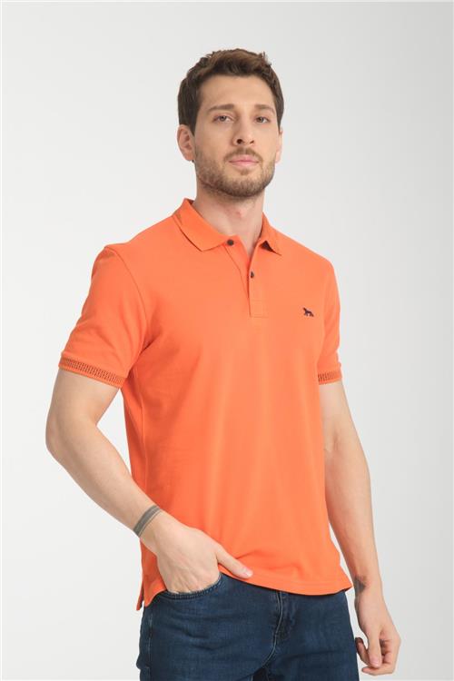 Wholesale Men Orange T-shirt