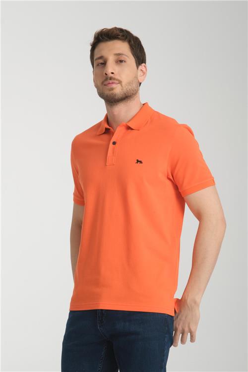 Wholesale Men Orange  T-shirt