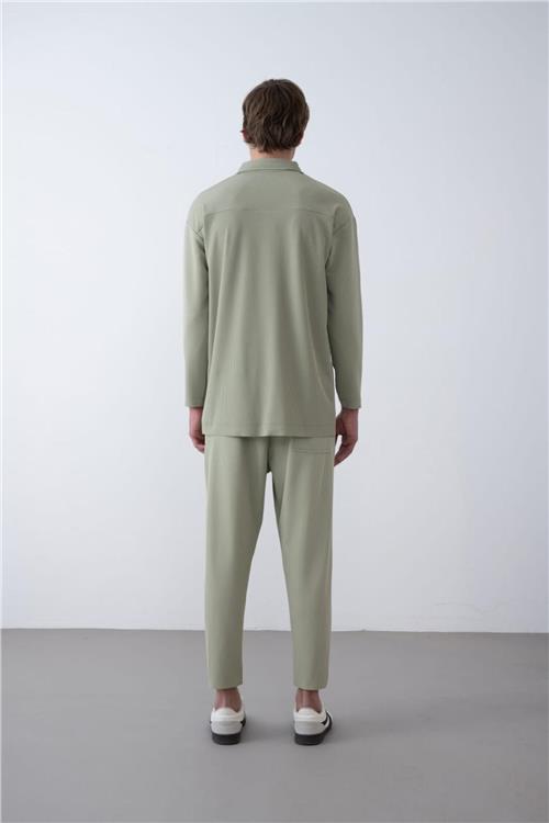 Wholesale Men Pastel Mint Pants