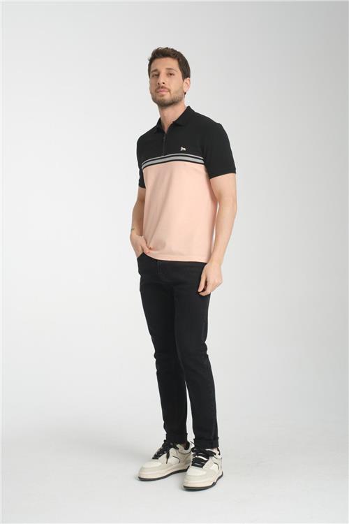 Wholesale Men Peach T-shirt