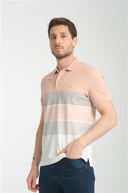 Wholesale Men Peach T-shirt