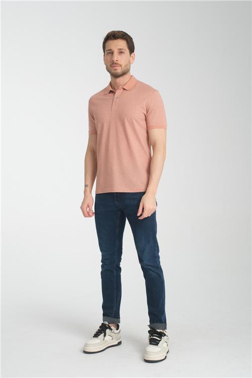 Wholesale Men Peach T-shirt