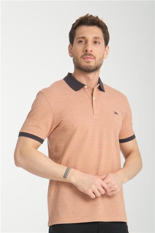 Wholesale Men Peach T-shirt