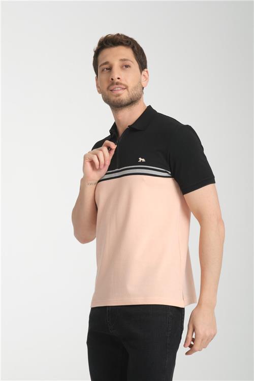 Wholesale Men Peach T-shirt