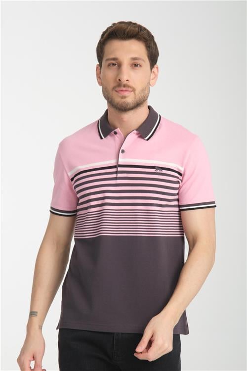 Wholesale Men Pink  T-shirt