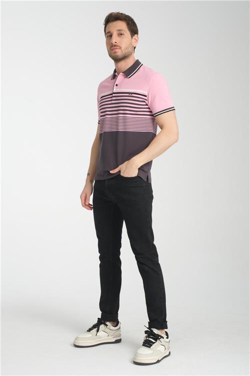 Wholesale Men Pink  T-shirt