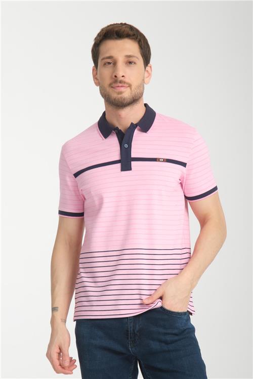 Wholesale Men Pink T-shirt