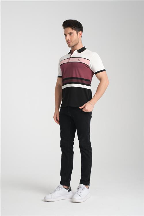 Wholesale Men Plum  T-shirt