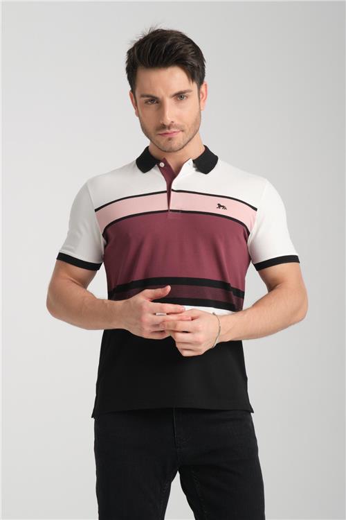 Wholesale Men Plum  T-shirt