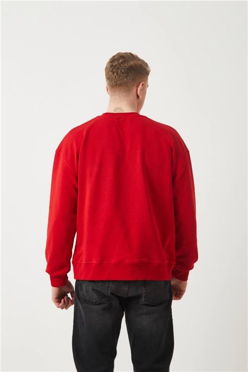 Wholesale Men Red Sweatshirt