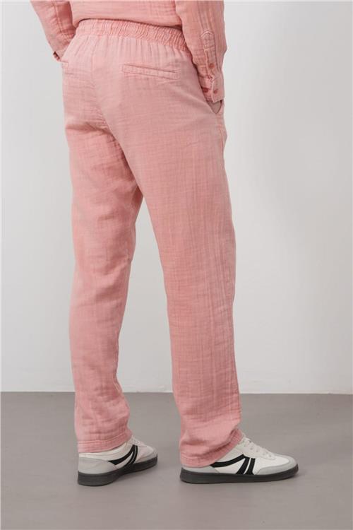 Wholesale Men Rose Pink Pants