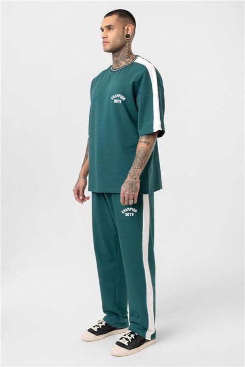 Wholesale Men Sea Green Tracksuit