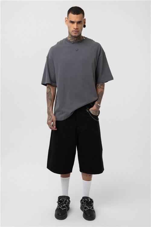 Wholesale Men Smoke Oversize T-shirt